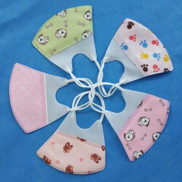 Anti - Virus Kids Infant Disposable Face Mask Protection Multi Colored Printing