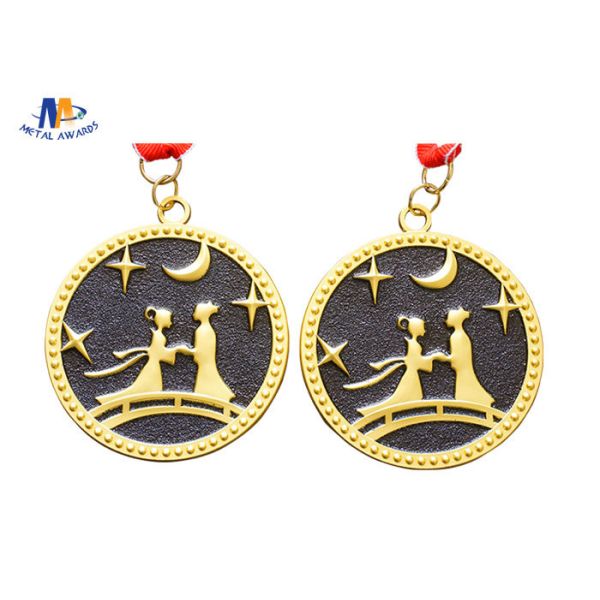 3D Model 70*3MM Stock Medals For Valentine'S Day