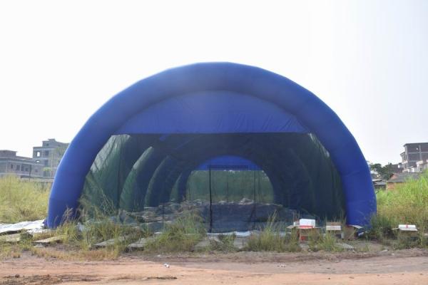 30m Long Large Inflatable Paintball Arena For Outdoor Activity