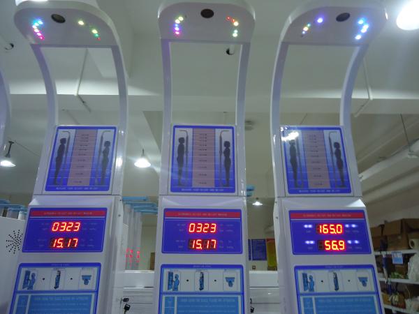Body Weight Measurement Machine , Digital Scale With Height Measurement
