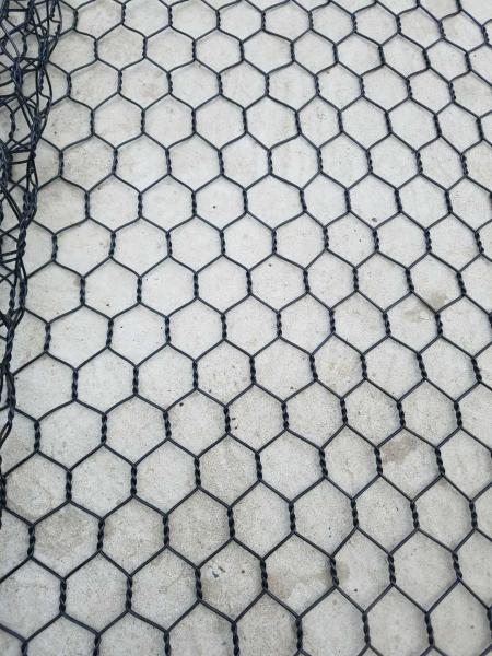 Hexagonal Wire Mesh Netting Gabion Machine Mesh Size 100*120mm Made in China