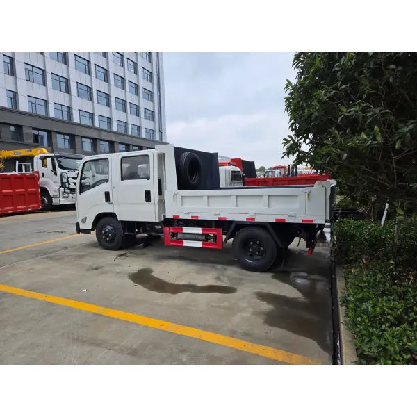Jmc Double-Row 3t Dump Truck - Powerful Engine, Stable Performance, High Cost-Performance Ratio