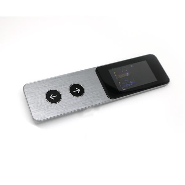 24V Call Panel Elevator Cop And Lop Landing Operating Panel With Two Buttons