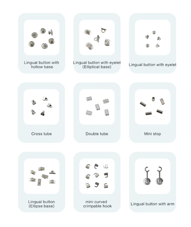 Нержавеющая сталь зубная крепежная крючок Орто с переменной основы