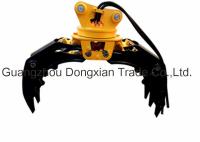 Attaquez le seau hydraulique de grippage de rotation de 360 degrés pour 15-40 tonnes d'excavatrice