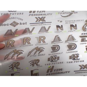 Логотип ярлыка передачи тепла силикона одежды 3D изготовленный на заказ для различных мест