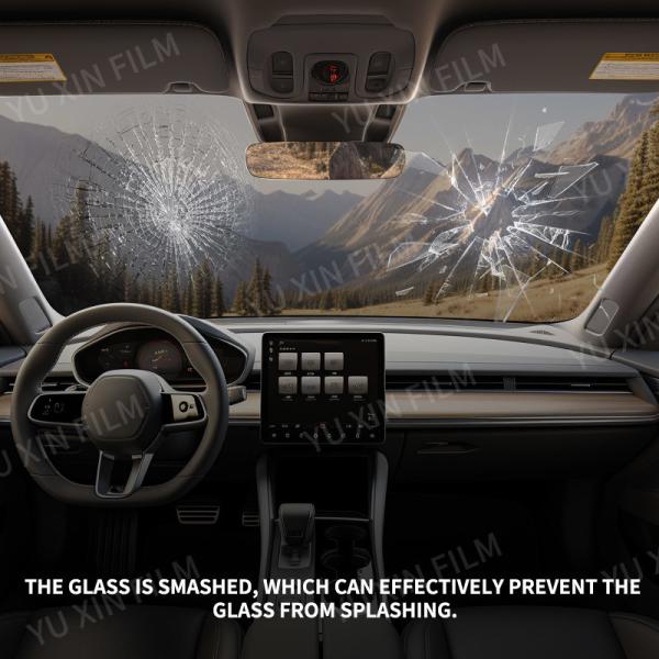 TPU windshield window tint Film Hydrophobic Self Healing Anti Scratch Car Film