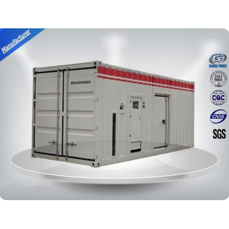 Twelve - Cylinder Container Type Silent Diesel Genset ,  800 Kw Diesel Generator Set