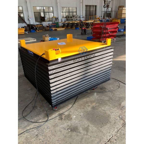 Light Duty Industrial Hydraulic Electric Lift Table Small 500kg Capacity 800x750mm