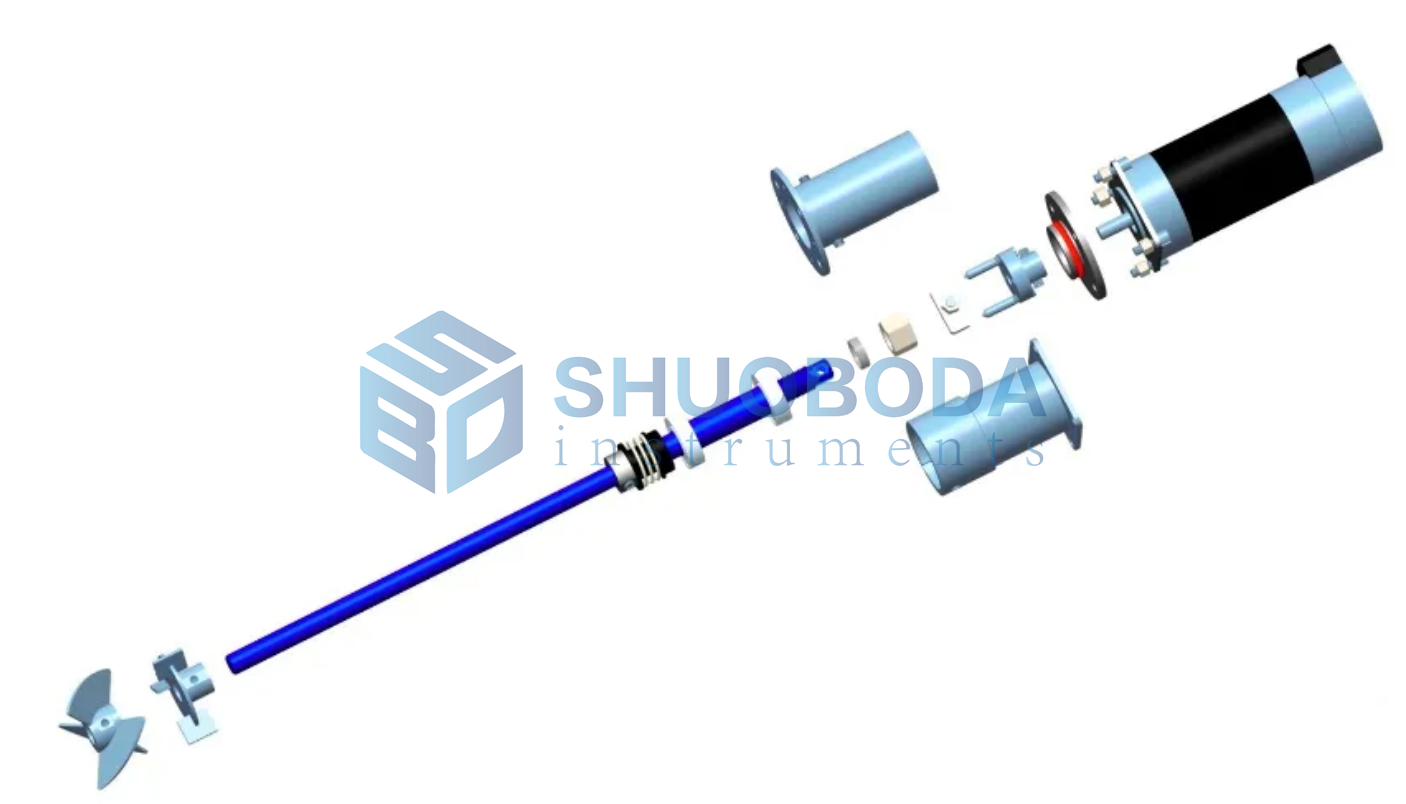 Fermentation Tank Bioreactor Stirring System With Precise Servo System