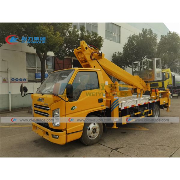 Camion de plate-forme de JMC 21M Telescopic Aerial Working pour la réparation de réverbère