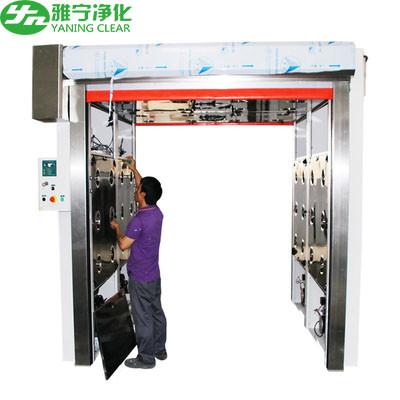 20m/S SUS304 Cargo Air Shower Tunnel PVC Door HEPA Filter