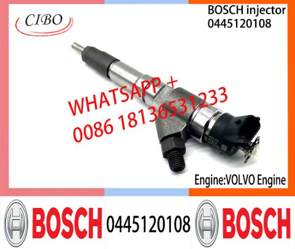 BOSCH 0445120108 conjunto original 0445120108 do injetor de combustível 3801148 3887696 3801148 3887696 para o motor de VOL PENTA D6