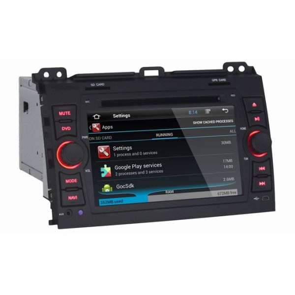 Ouchuangbo Auto DVD Stereo Player for Toyota Prado 2008-2011 Android 4.2 System iPod USB Wifi OCB-8626B