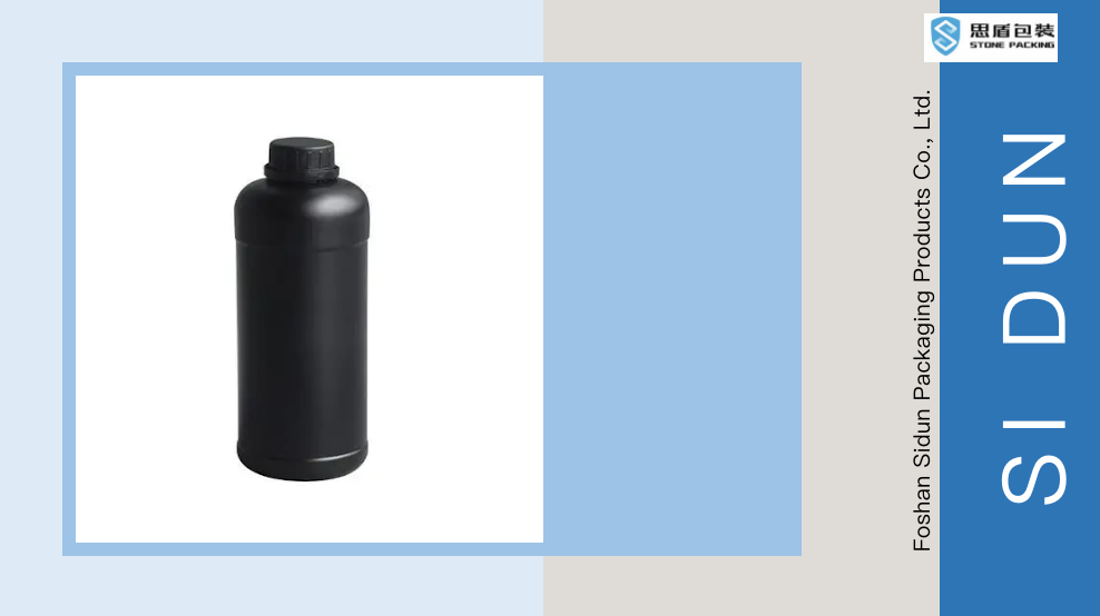 Sealing HDPE Plastic Container Reusable Refill Ink Bottle 1000ml Customized
