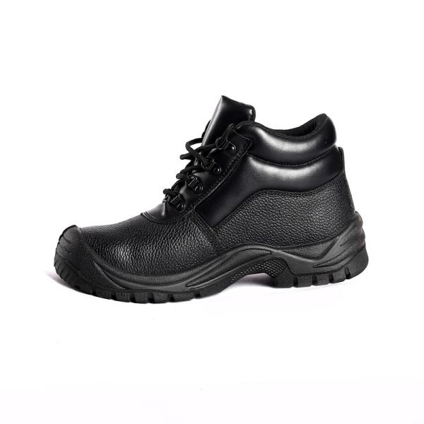 Shengjie Steel Midsole Genuine Leather Upper Embossed Cow Leather for Comfortable Footwear Safety Shoes