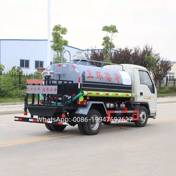 2000L FOTON FORLAND Water Bowser Water Tank Truck With 47hp Diesel Engine
