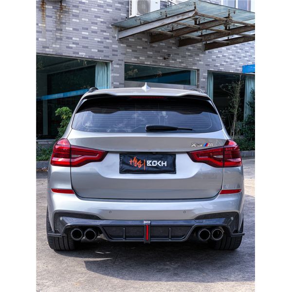 Nuevo producto Kit de carrocería de fibra de carbono para BMW X3M X4M F97 F98 X3M X4M Fibra de carbono delantera de la pala de difusor