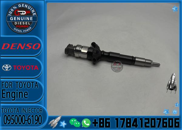 Injetor de combustível diesel de alta qualidade 095000-6190/095000-7390 23670-30100 Para motor Toyota HILUX 2KD-FTV
