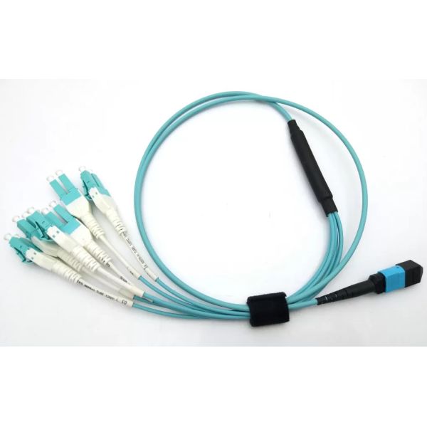 Проламывание LC DX Mutilmode OM4 OM3 подгонянное гибким проводом