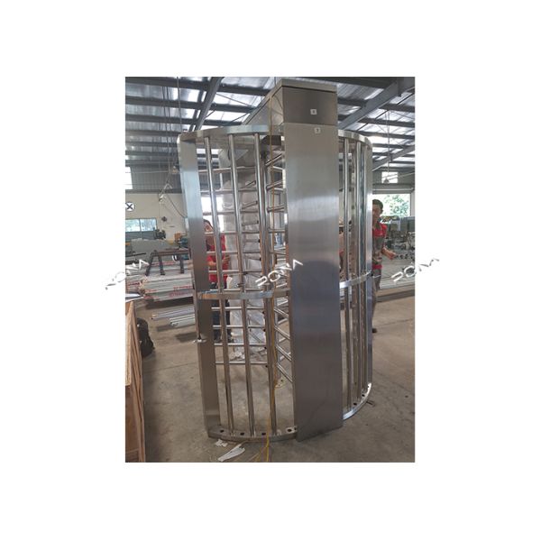 Stainless Steel Single Passage Full High Turnstile Access Control Gate Anti - Tailgating