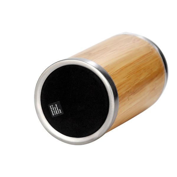 Bamboo 20 Oz Stainless Steel Tumbler Bulk Insulated Travel Tumbler