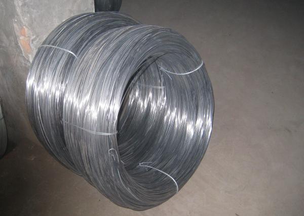 Professional Galvanised Steel Wire , Znic Coated Surface Stainless Steel Wire