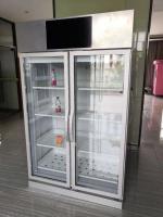 Prateleiras automáticas da porta dobro 4 da máquina de venda automática do sentido do peso, máquina de venda automática para a comunidade, alimentos frescos que vendem, mícron