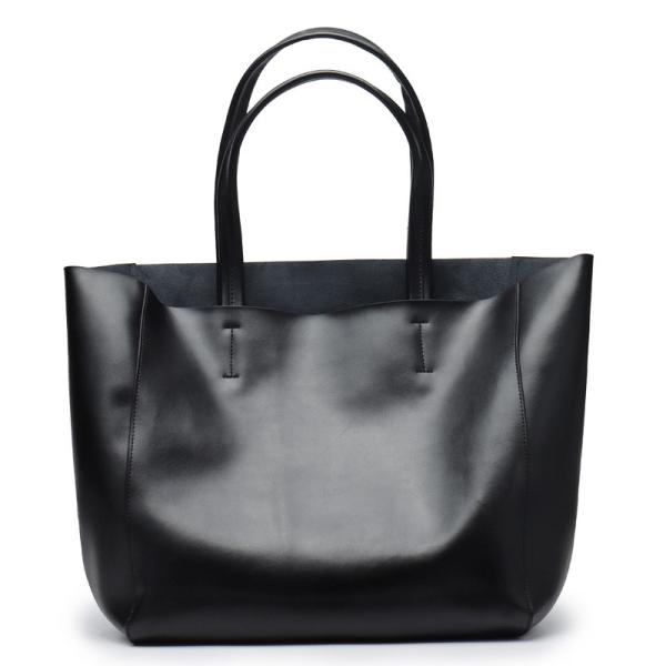 Casual Cross Border Ladies Shoulder Leather Tote Bag Customized