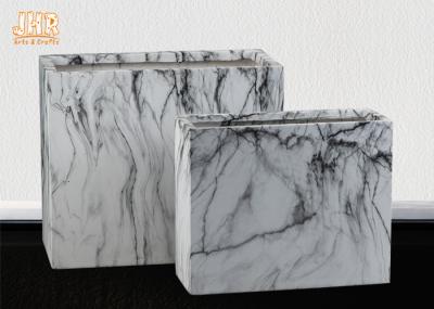Rectangular Pots Marble Plant Pots Clay Flower Pots MGO Pot Planters Indoor Planters Flower Planter