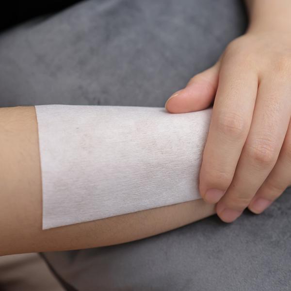 50 pièces de bandes de cire non tissées 100 pièces jetables respectueuses de la peau