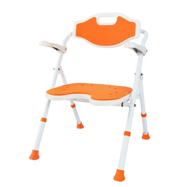 Household Bathroom Chair For Seniors YFH-XZY004 Aluminum Alloy Padded Shower Chair