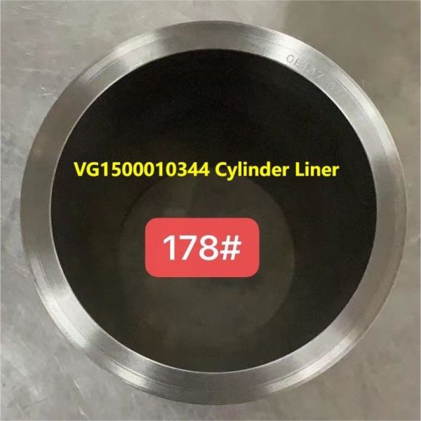 VG1500010344 Cylinder Liner Sleeve WEICHAI Diesel Engine Parts WD615