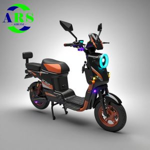 Long Range Electric Mopeds 20Ah Scooter E Bike 1500W For Food Delivery Courier - X900