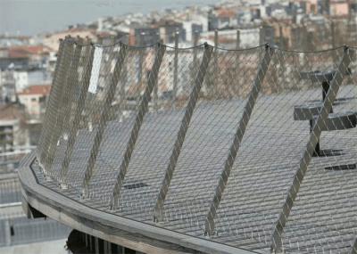 304 316L Balustrade Mesh Infill , Stainless Steel Riverside Stair Barrier Safety Nets