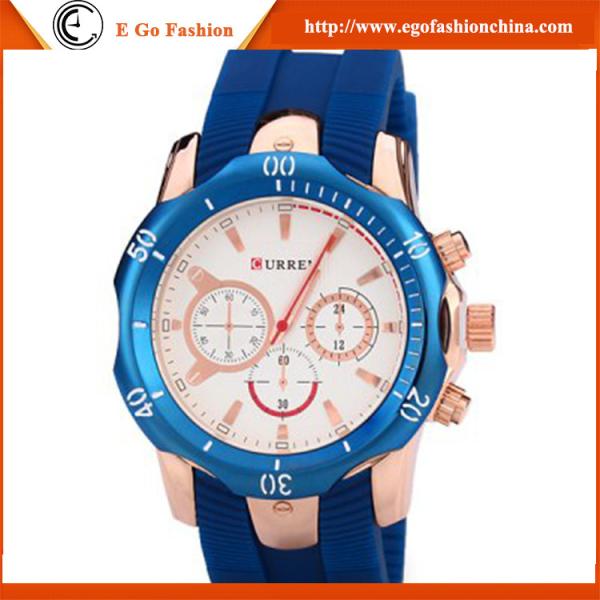 Fashion Watches Top Brand CURREN 8163 Original Japan Quartz Watch Wholesale Leather Watch