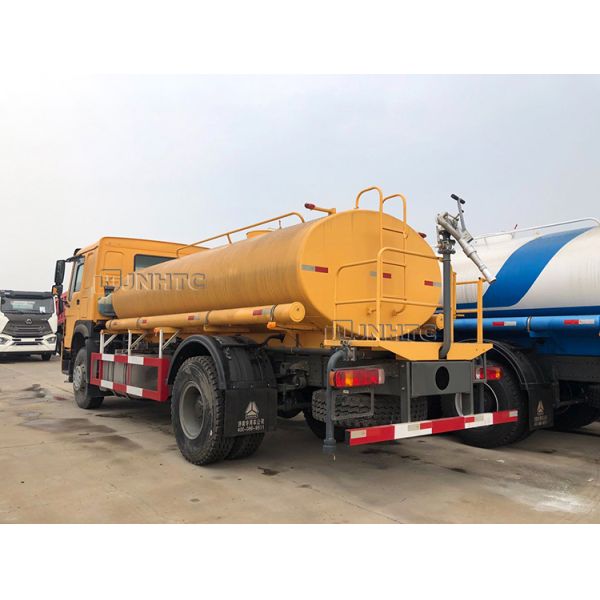 HOWO 4X2 6 Wheels Waste Water Tank Truck Euro2 Euro4 12000 Liter 8cbm 12cbm