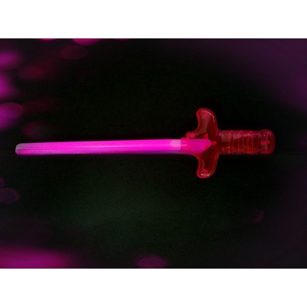 8 Inch Plastic Glow Sword Stick Perfect for Camping Occassion and Event Party Supplies