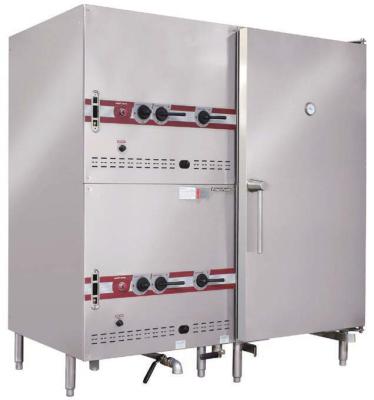 Roll-in Type Gas Heated Upright Steam Cabinet Commercial Gas Steamer