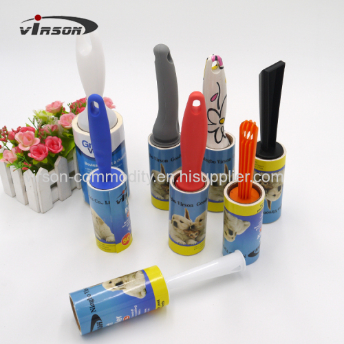 Adhesive Lint Roller with different type handle
