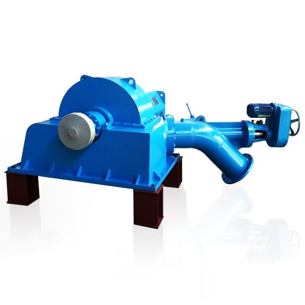 Turgo Turbine Generator with 220/380V Voltage Carbon Steel Volute and Synchronous Alternator for Hydroelectric Power