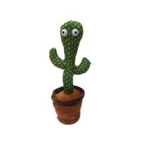 Enregistrement répétant la peluche Toy Customized de cactus de chant de danse