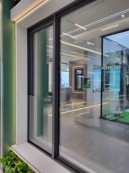 Large Aluminum Casement Windows Waterproof Left / Right / Top / Bottom Opening Style