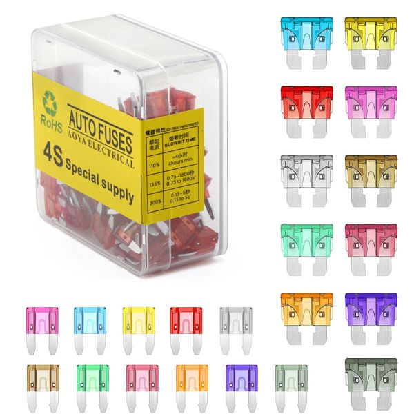 Ассортимент взрывателя лезвия 100PCS 120PCS автомобильный с пластиковой коробкой