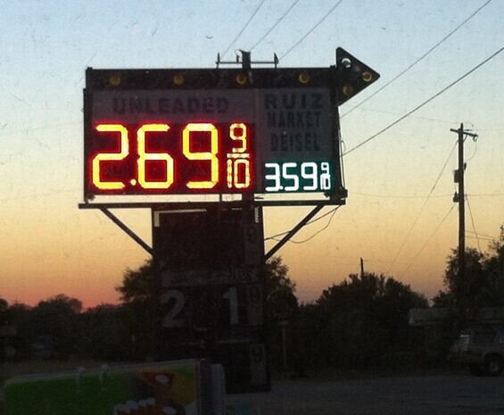 LED Gas Price Sign, Gas Station LED Price Sign, Gas Price Sign Numbers, LED Gas Station Price Sign