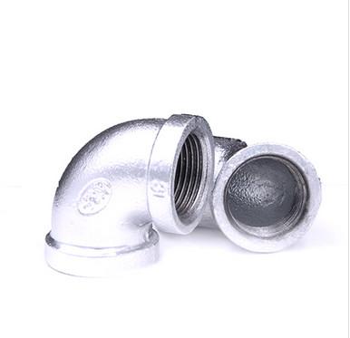 Malleable Iron Pipe Fitting Banded Beaded and Plain Type Bushing Elbow Tee