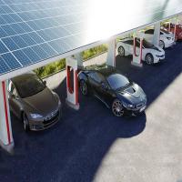 Aluminium anodisé sur le kit solaire résidentiel de parking de picovolte de grille