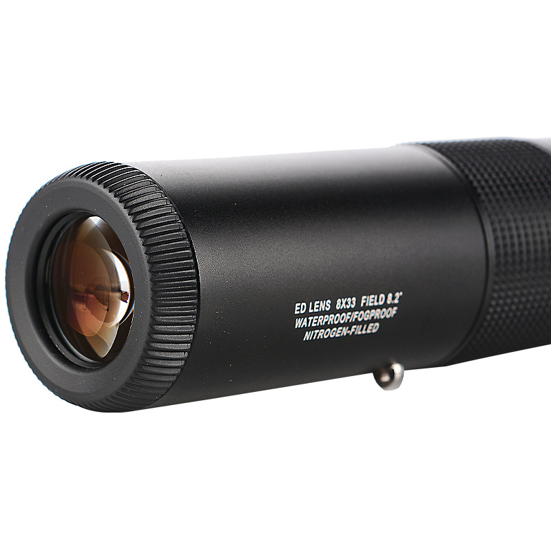 Телескоп BAK4 ED водоустойчивый Monocular для наблюдать птицы 8x33 8,2 градуса