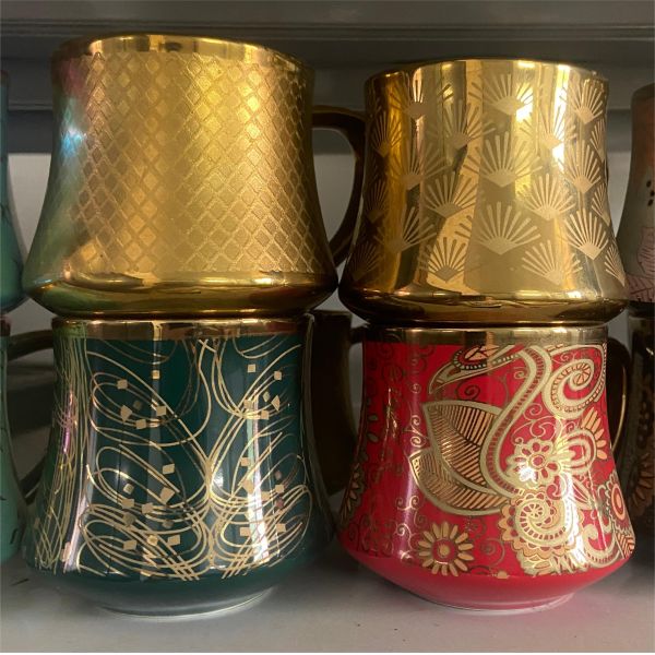 Fine PVD coating brings unique metallic luster on ceramic mug surfaces, enrich product appearance and add premium value for daily drinkware and gift sets