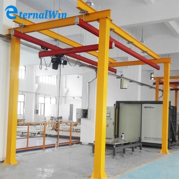 Customized Color KBK Bridge Crane Strength Steel For Material Handling Efficiency
